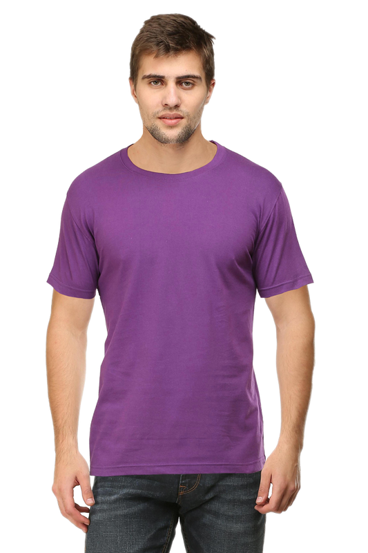 Men’s Premium Quality Round Neck Half Sleeve Plain Cotton T-Shirt