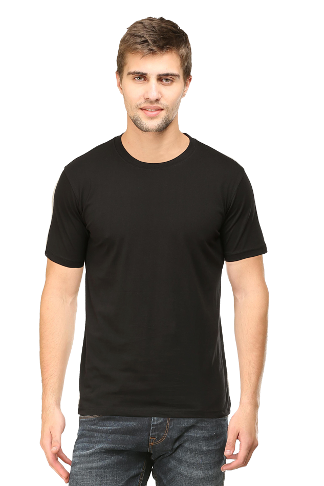 Men’s Premium Quality Round Neck Half Sleeve Plain Cotton T-Shirt