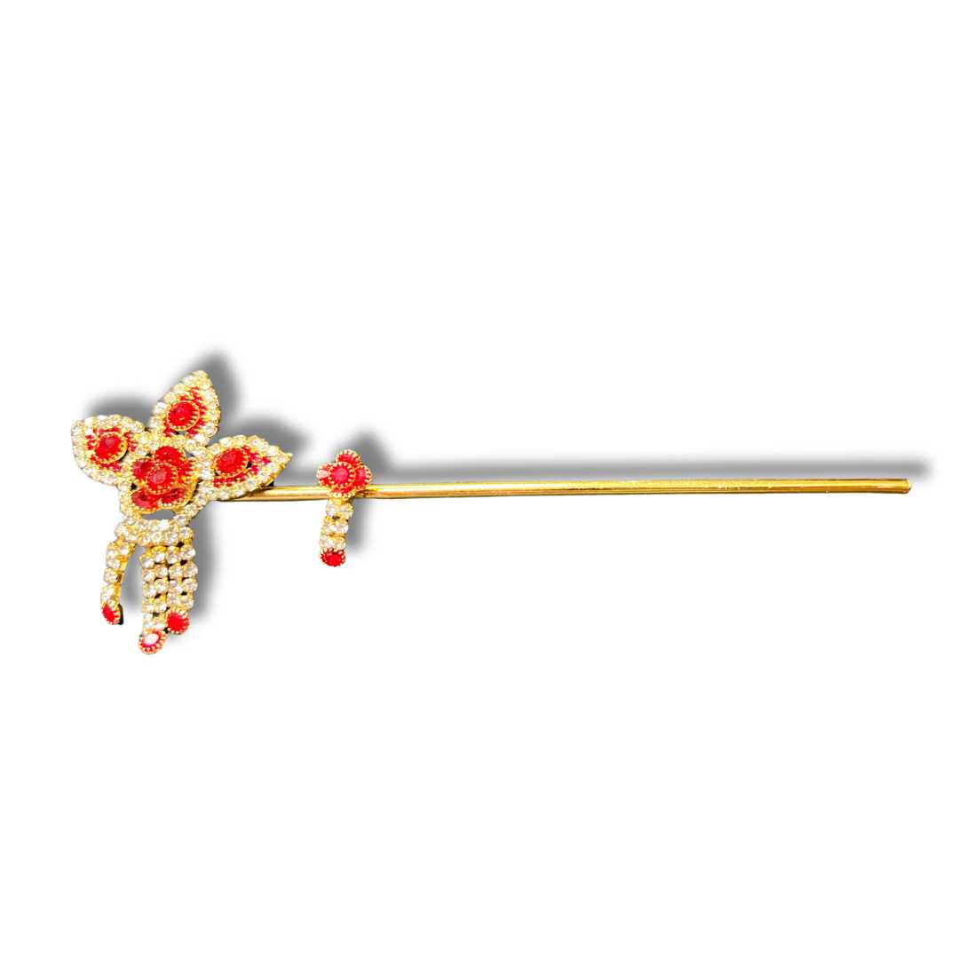 Big Metal Laddu Gopal Bansuri for Kanha Ji | Laddu Goap ji Bansuri | Size- 7/8/9/10