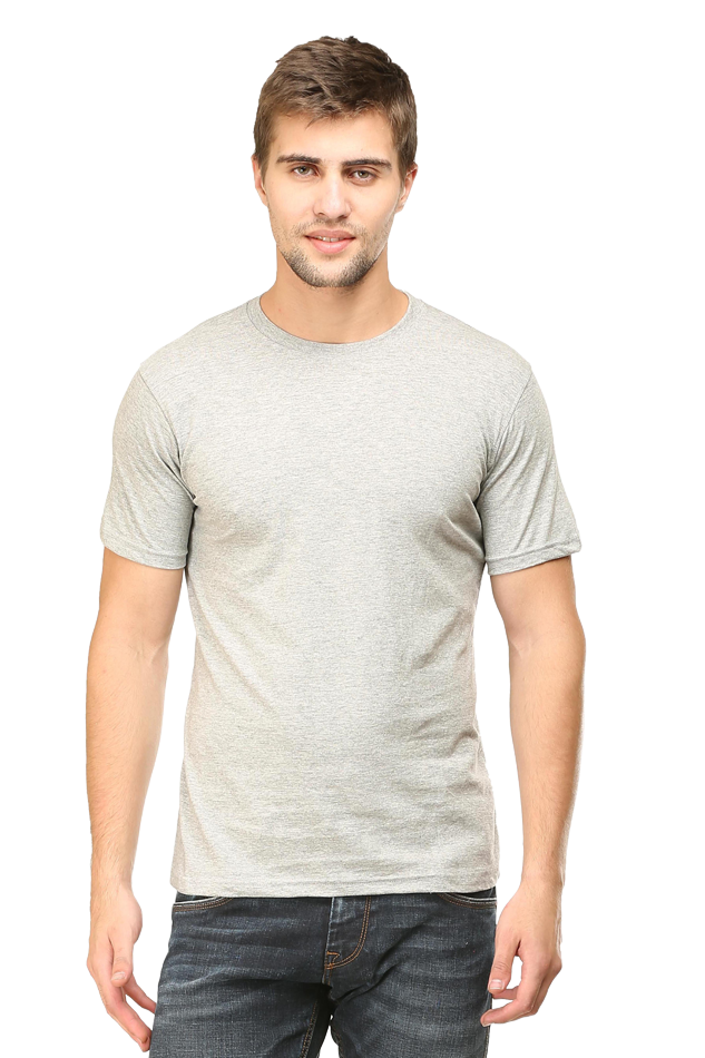 Men’s Premium Quality Round Neck Half Sleeve Plain Cotton T-Shirt