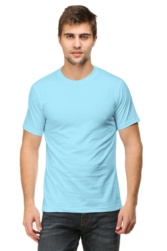 Men’s Premium Quality Round Neck Half Sleeve Plain Cotton T-Shirt