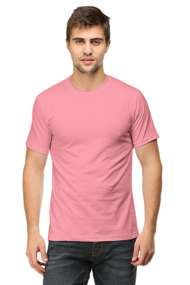 Men’s Premium Quality Round Neck Half Sleeve Plain Cotton T-Shirt