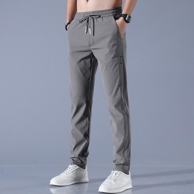 Men's Solid Black & Grey Track Pants Pack of 2