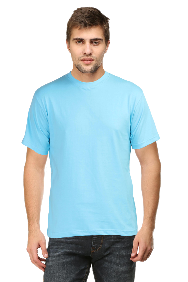 Men’s Premium Quality Round Neck Half Sleeve Plain Cotton T-Shirt