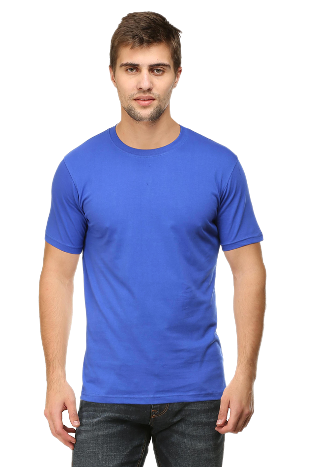 Men’s Premium Quality Round Neck Half Sleeve Plain Cotton T-Shirt