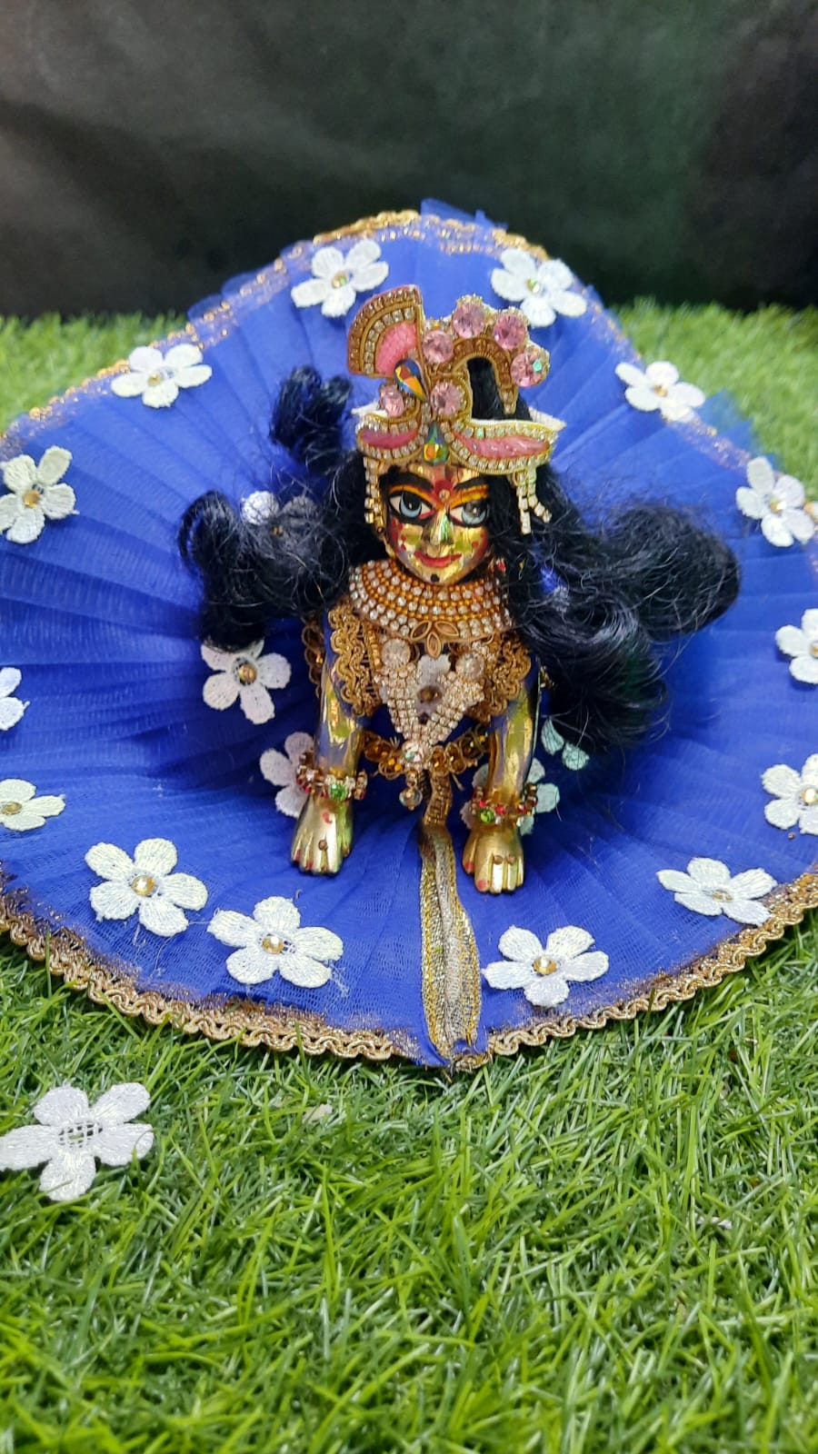 Laddu Gopal Ji Dress Hand Made Poshak Radha Rani Hand Made Dress