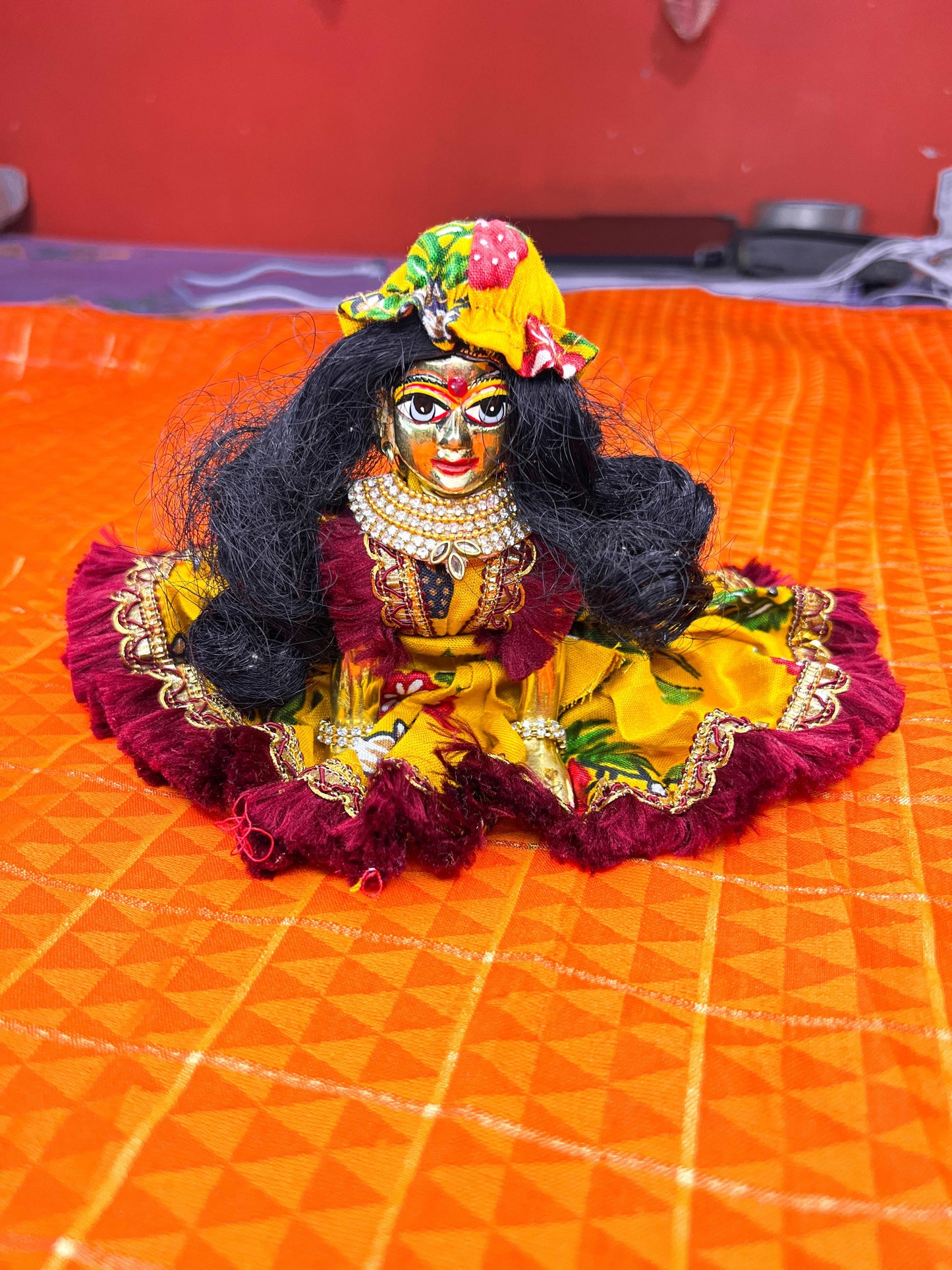 Laddu Gopal Ji Dress Hand Made Poshak Radha Rani Hand Made Dress