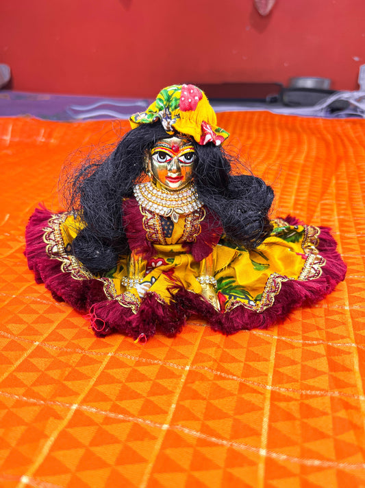 Laddu Gopal Ji Dress Hand Made Poshak Radha Rani Hand Made Dress